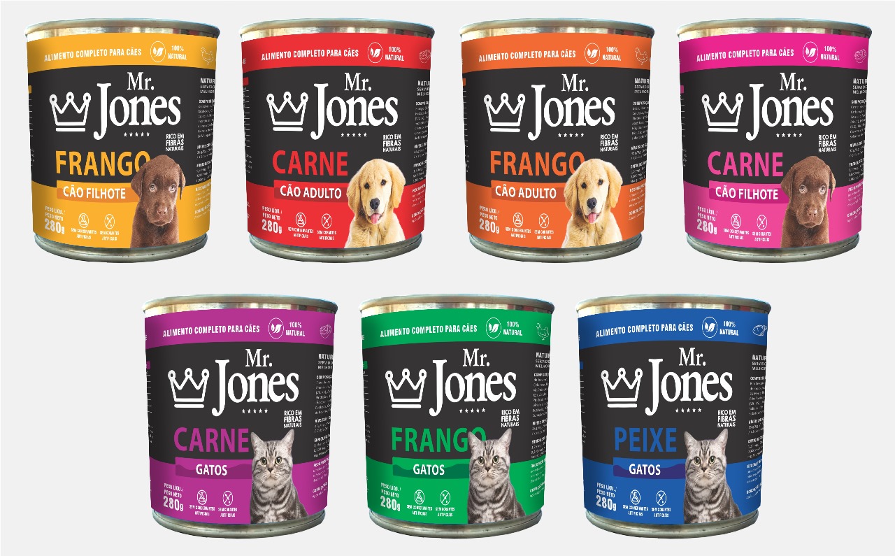 Linha Mr. Jones Wet Pet Food